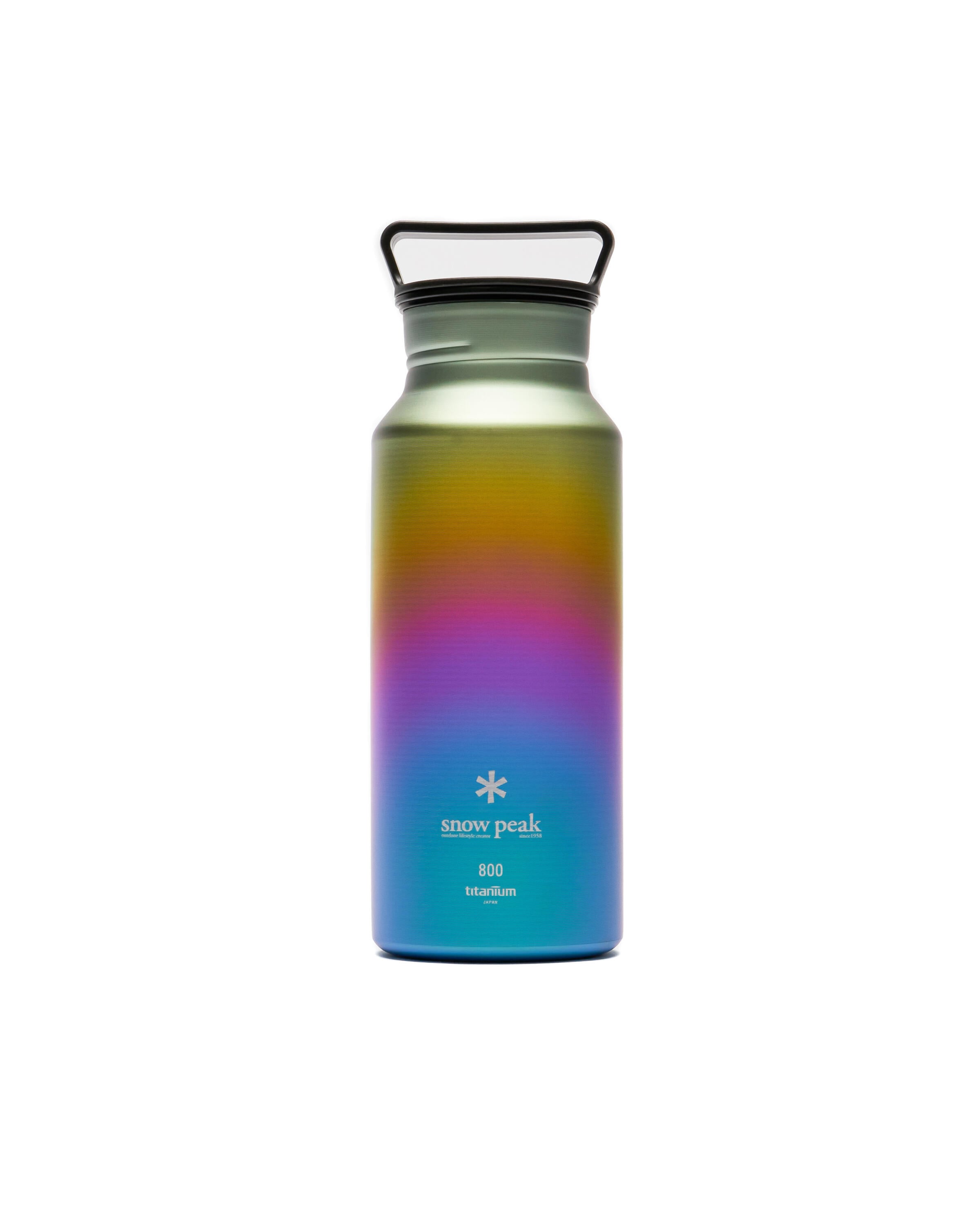 Snow Peak TITANIUM AURORA BOTTLE 800 | TW-800-RA | AFEW STORE